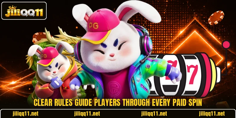 Clear rules guide players through every paid spin