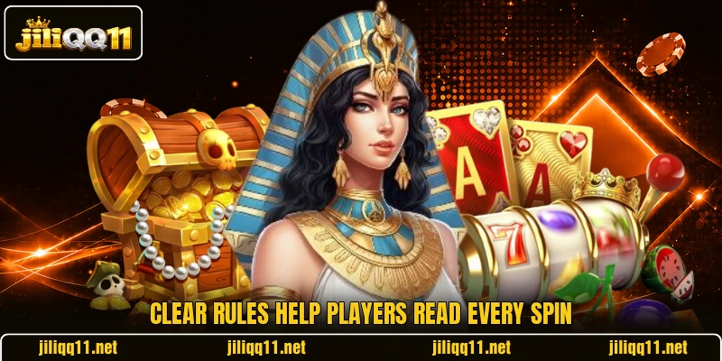 Clear rules help players read every spin Clear rules help players read every spin