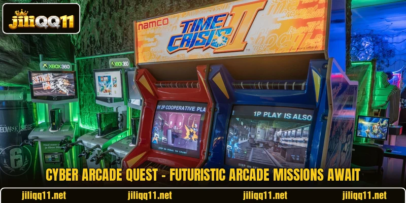 Cyber Arcade Quest - Futuristic Arcade Missions Await
