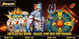 Fire Blaze Red Wizard - Magical Spins With Fiery Rewards