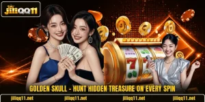 Golden Skull - Hunt Hidden Treasure On Every Spin