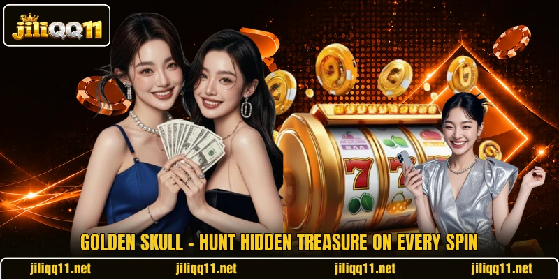 Golden Skull - Hunt Hidden Treasure On Every Spin