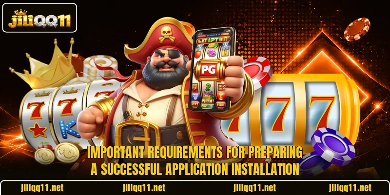 Important requirements for preparing a successful application installation Important requirements for preparing a successful application installation