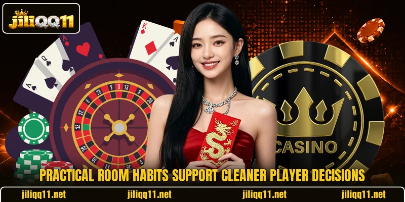 Practical room habits support cleaner player decisions