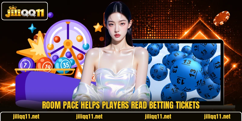 Room pace helps players read betting tickets Room pace helps players read betting tickets